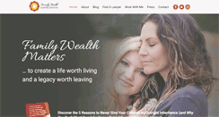 Desktop Screenshot of familywealthmatters.com